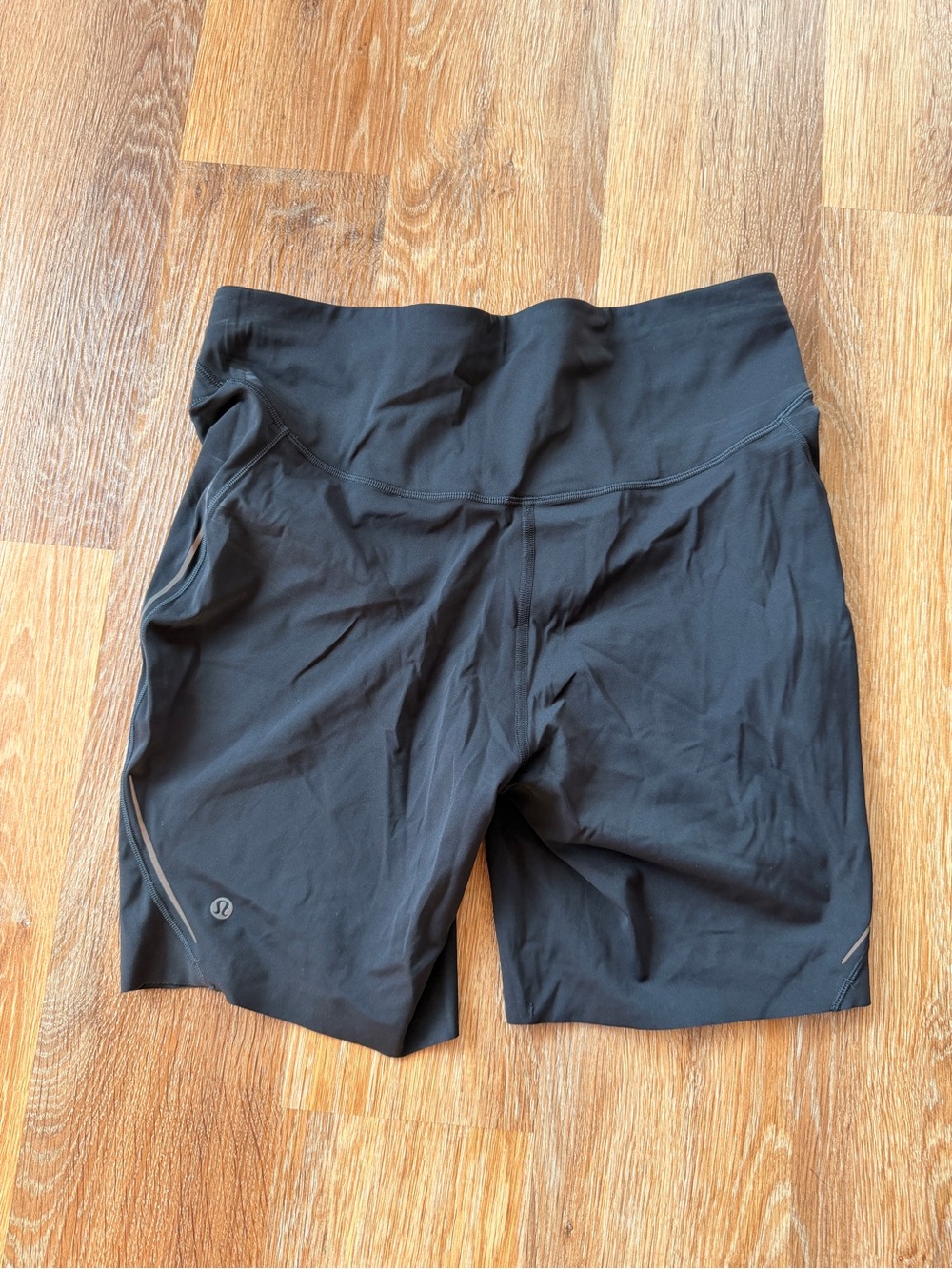 lululemon athletica Black High-Rise Workout Shorts